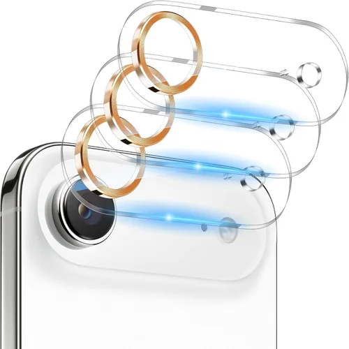 Vista 151 de Dengduoduo Paquete de 3 protectores de lente de cámara de vidrio templado para iPhone 15 de 6.1 pulgadas y para iPhone 15 Plus de 6.7 pulgadas