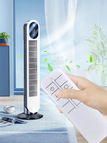 Vista 7 de Mando a distancia de repuesto compatible con ventilador de torre Honeywell HYF260W HYF260B HYF290B Series