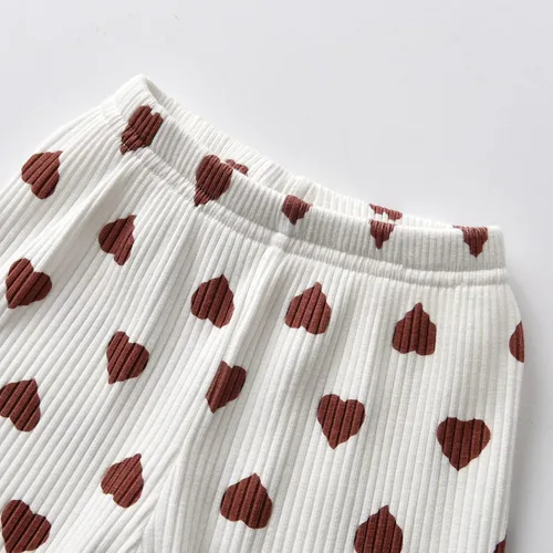 Vista 7 de Pig Song Conjunto de 3 piezas de ropa de bebé recién nacido, manga larga, con volantes, para otoño