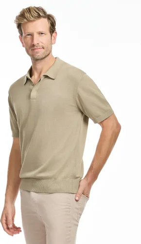 Vista 2 de SAKS Fifth Avenue Polo de punto acanalado de manga corta para hombre