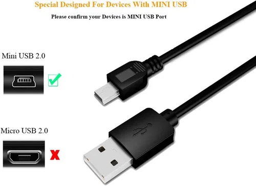 Vista 3 de Eopzol 10ft Feet Long USB PowerCharger Cable Cord for Nintendo Wii U Pro Controller