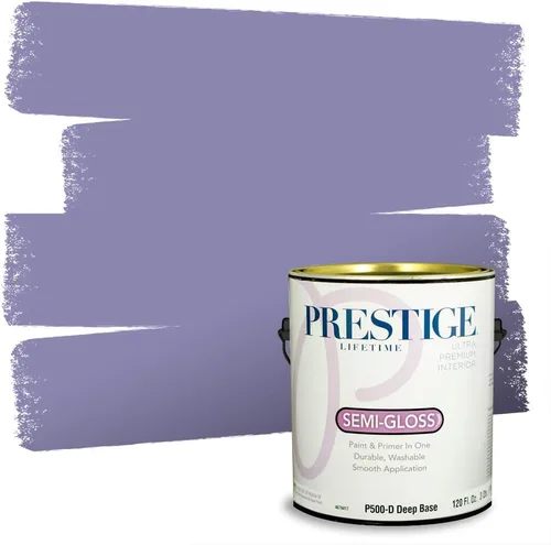 Vista 117 de Prestige Pintura interior e imprimación en uno, increíble, satinado, 1 galón
