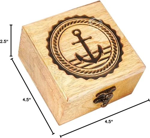 Vista 55 de Urna de madera antigua hecha a mano con grabado del árbol de la vida tallada a mano para mujeres y hombres, joyas Acentos de decoración del hogar