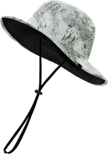 Vista 8 de KastKing Sol Armis UPF 50 Boonie Hat for Sun Protection,Men Women Emboscada