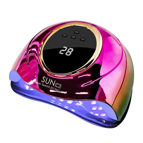 Vista 7 de Luz UV para Uñas 288W Lámpara de Uñas con 63 cuentas LED para esmalte de gel con pantalla LCD, sensor automático y 4 ajustes de temporizador