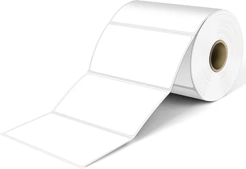Vista 15 de L LIKED Etiquetas térmicas directas de 2 x 1 pulgada, etiquetas adhesivas permanentes de dirección de código de barras y compatibles con impresoras