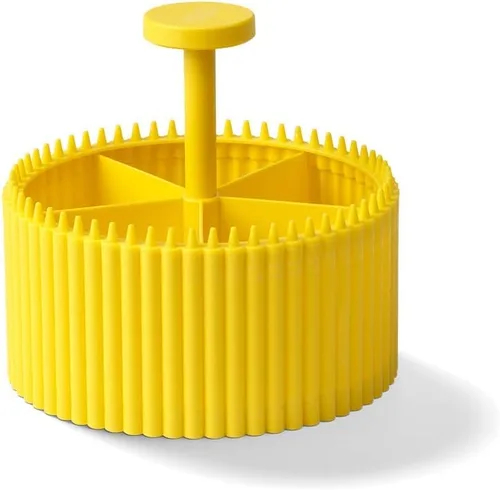 Vista 13 de Crayola - Organizador redondo de almacenamiento, organizador de escritorio creativo para niños con 5 secciones para almacenar bolígrafos, lápices