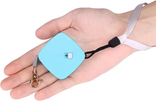 Vista 11 de Correa retráctil para perros pequeños y gatos de hasta 11 libras con cinta de nailon fuerte antitirones de 6.5 pies, manos libres, mini correa Azul