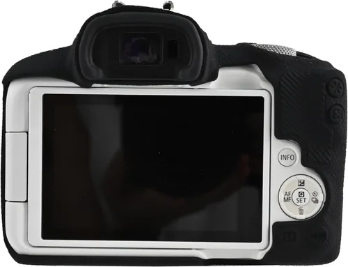 Vista 4 de R50 Camera Case, BMAOLLONGB Fullbody Thin Lightweight Silicone Camera Skin Body Rubber Cover Case for Canon Eos R50 (Black)