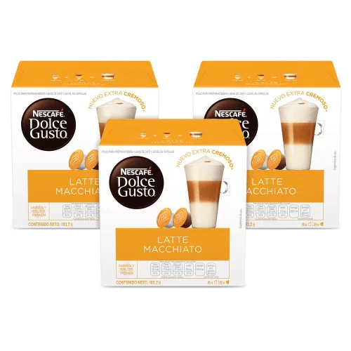 Vista 5 de Nescafe Dolce Gusto Latte Macchiato - Cápsulas de 16