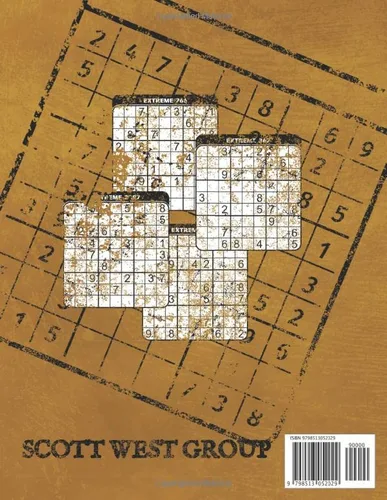 Vista 2 de Sudoku Puzzle Book 2100 Extreme Evil Level Huge Collection Puzzles and Solutions, Expert Extremely Hard Sudoku Puzzles for Adults