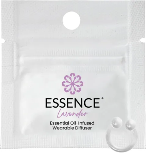 Vista 17 de Essence - Difusor nasal de aromaterapia portátil, anillo de nariz de aceite esencial de bergamota, inhalador de silicona para apoyo del estrés