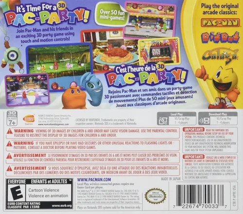 Vista 2 de Pac-Man Party 3D - Nintendo 3DS