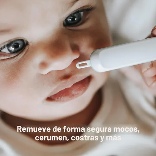 Vista 2 de Frida Baby Limpiador 3 en 1 para Nariz, Uñas + Oídos de Frida Baby los Creadores de NoseFrida el SacaMocos, Limpia de Forma Segura los Mocos