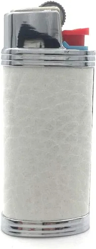 Vista 12 de Funda de cuero de metal para encendedor BIC Mini J5