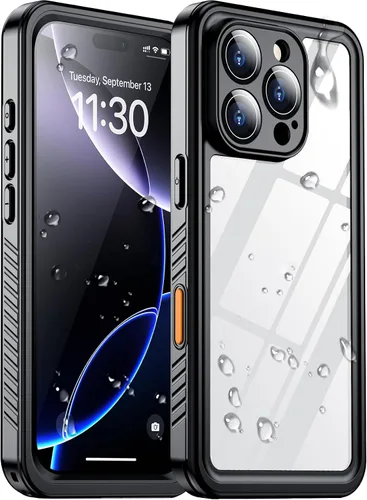 Vista 60 de Funda impermeable para iPhone 12, impermeable, antideslizante, a prueba de golpes, para iPhone 12, color negro