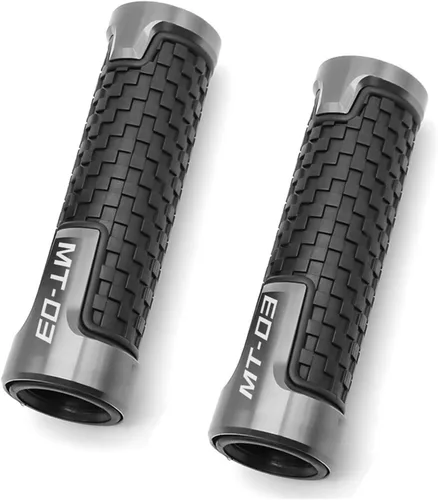 Vista 5 de Motorcycle Handlebar Motorcycle Handlebar Grip Handle Bar Motorbike Handlebar Grips for MT-03 MT03 MT 03 2006-2019 2016 2011 2012 2013 2014 Black