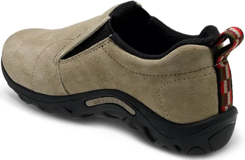 Vista 3 de Merrell Mocasín unisex para niños, gris topo