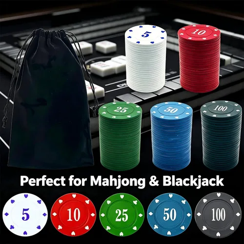 Vista 8 de SEETOOOGAMES Casino Poker Chips Denominations