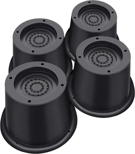 Vista 14 de ANNKUT Elevador de Cama de 1 Pulgada de Alta Resistencia, Elevador Redondo de Muebles para Cama, Escritorio, Mesa, Sofá, Soporte de Cama, Soporte