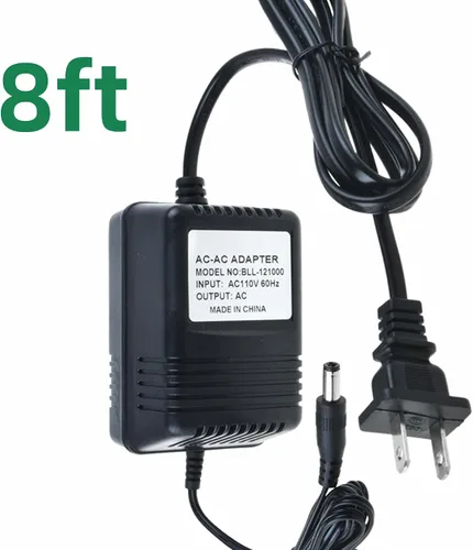Vista 4 de Adaptador de CA de repuesto para Alesis Midiverb 3 Midiverb III y Midi Verb 4 Midiverb IV Procesador de efectos digitales Cable de alimentación