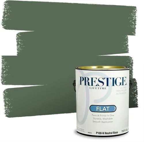 Vista 277 de Prestige Paints - 2 en 1, pintura base y pintura de exterior, E100-N-735BM