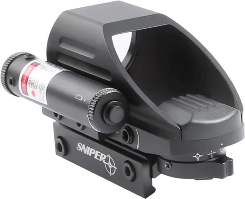 Vista 4 de RD22LR - Combo láser de punto rojo holográfico para mira de pistola de Airsoft