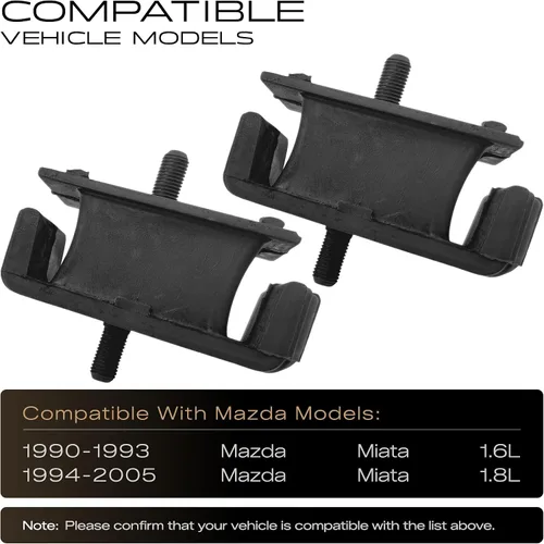 Vista 2 de 2 soportes de motor delantero izquierdo y derecho compatibles con Mazda