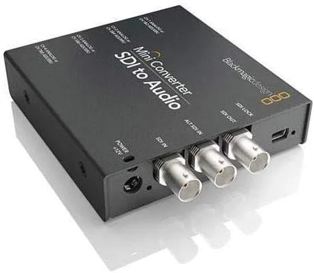 Vista 5 de Blackmagic Design Convertidor Mini de Audio a SDI CONVMCSAUD