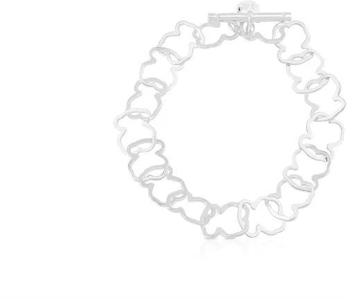 Vista 3 de TOUS Pulsera Carrusel en plata de ley 925