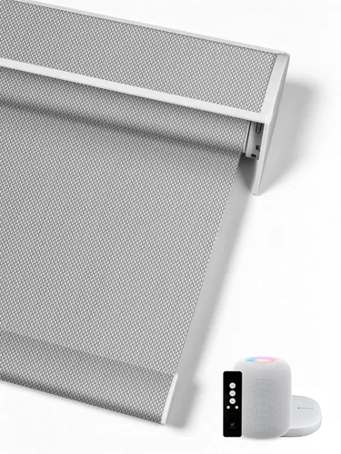 Vista 36 de SmartWings Persianas Enrollables Inteligentes Motorizadas con Filtro de Luz, Persianas Eléctricas con Control Remoto para Ventanas Compatibles
