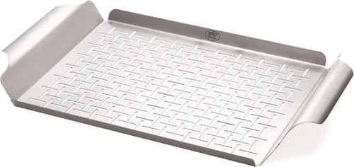 Vista 3 de Sartén Weber®, acero inoxidable para asar gourmet
