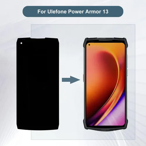 Vista 6 de Pantalla digital LCD compatible con Ulefone Power Armor 13 6.81 "Pantalla LCD táctil Asamblea con herramientas