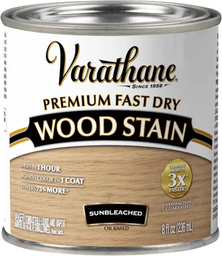 Vista 17 de Varathane 262023 - Tinte de madera prémium de secado rápido, Spring Oak, media pinta