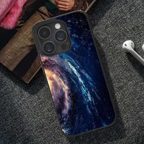Vista 7 de Space Nebula - Fundas de silicona para iPhone 11, 12, 13, 14, 15, 16, Pro Max, Mini, X, Xr, para Samsung Note 10, 20, S21, S22, S23, S24, S25, Ultra