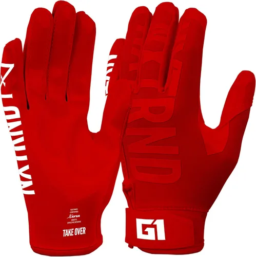 Vista 17 de Nxtrnd G1 - Guantes de fútbol juvenil, guantes receptores adhesivos para niños