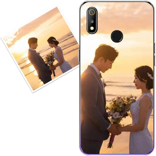 Vista 80 de Funda personalizada compatible con Oppo A1 Pro, fundas de teléfono personalizadas con imagen de foto, imagen de texto, cubierta transparente