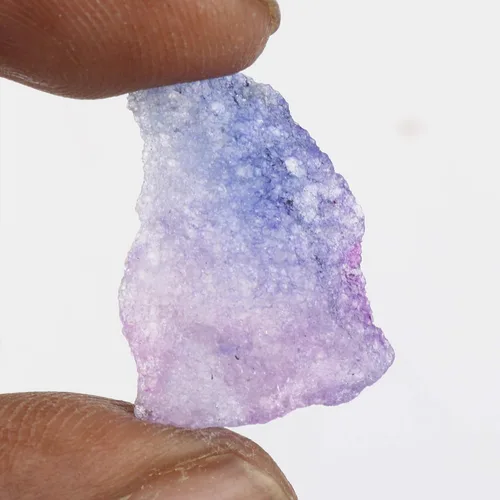 Vista 3 de GEMHUB Zafiro en bruto sin tratar de 8.50 Ct. Cristal curativo certificado Zafiro azul natural piedra preciosa FD-323, Gema, azul
