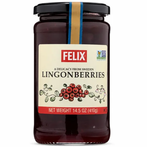 Vista 3 de Conservas suecas de arándanos rojos de Felix 14.5 onzas (paquete de 2)