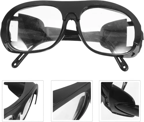 Vista 7 de 6pcs Steampunk Welding Safety Glasses, Flip-up Protective Eyewear