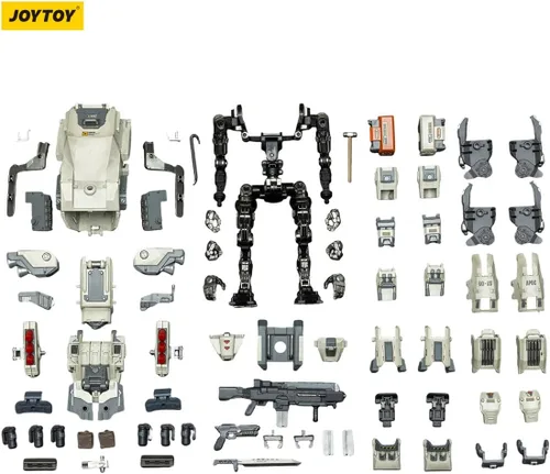 Vista 5 de JOYTOY APOC Series Bedrock Albus Standard Combat Type Mech 1/25 Modelo móvil Figura coleccionable a partir de 15 años