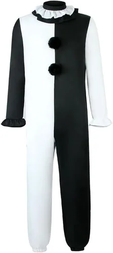 Vista 4 de Disfraz de payaso Art the Clown Cosplay Halloween traje completo