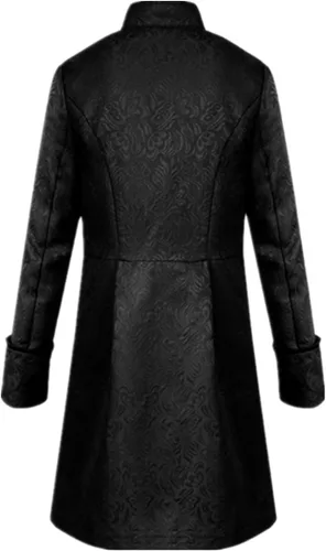 Vista 2 de Apocrypha - Chaquetafracabrigo largo vintage para hombre, de estilo góticovictorianosteampunk