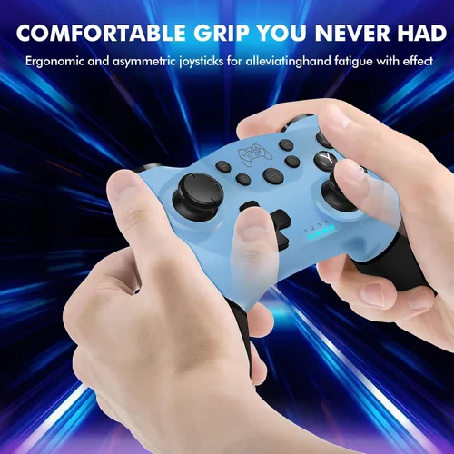 Vista 4 de Zakgbxbig Controller for Switch, Wireless Pro Controller for Switch Lite, Controller for Switch Remote Gamepad Joystick, Turbo and Dual Vibration