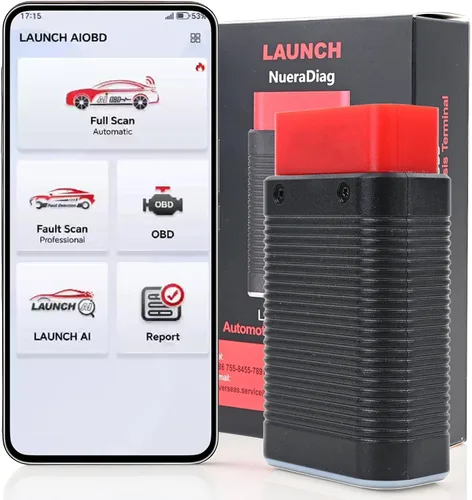 Vista 9 de LAUNCH AIOBD Bluetooth OBD2 escáner - Diagnóstico completo del sistema, IA explica fallas simplemente, estimaciones de piezas/mano de obra/costos