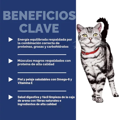 Vista 4 de Hill’s Science Diet Alimento seco para gatos de interior., Adulto