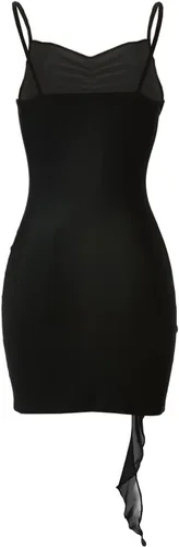 Vista 5 de NIKDUCK Vestido corto de verano para mujer, sin mangas, espalda descubierta, Y2K, ajustado, minivestido con tirantes delgados, vestido de fiesta