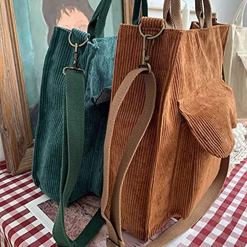 Vista 8 de Bolsa de pana para mujer