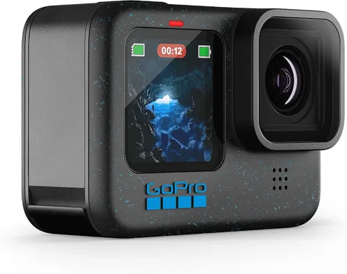 Vista 8 de GoPro HERO12 Black - Cámara de acción impermeable con video Ultra HD 5.3K60, fotos de 27 MP, HDR, sensor de imagen de 1/1.9", transmisión en vivo