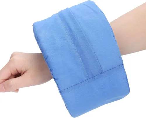 Vista 7 de 2 almohadillas para el talón para el talón antiescara, lavable de espuma suave, almohadilla de elevación para el resto de manos para pacientes
